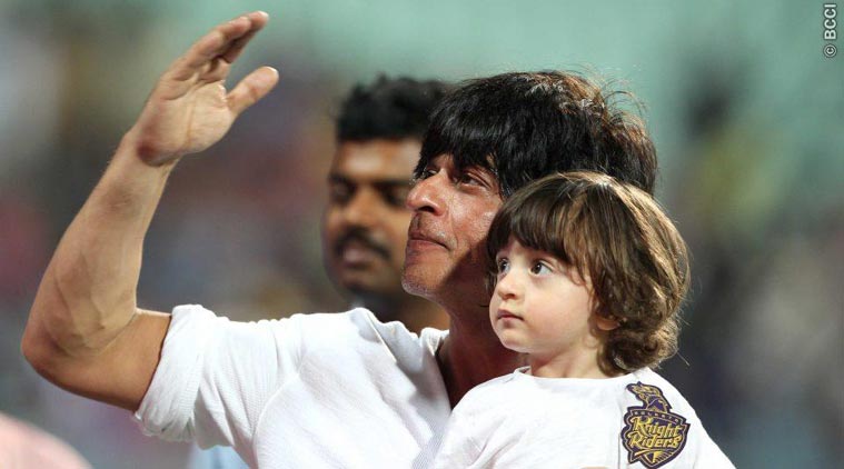 Shah Rukh and Abram